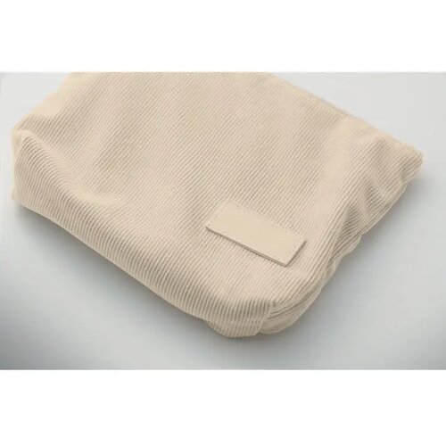 Corduroy cosmeticatasje Cordy t Beige