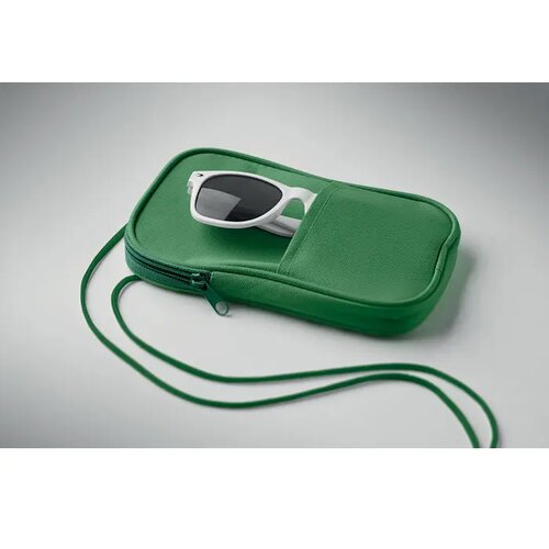 Crossbody reistas rpet Korovin pouch groen