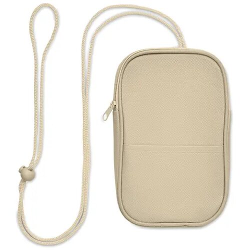 Crossbody reistas rpet Korovin pouch beige