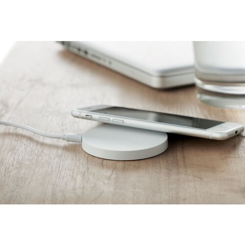 Draadloze oplader Flake charger wit