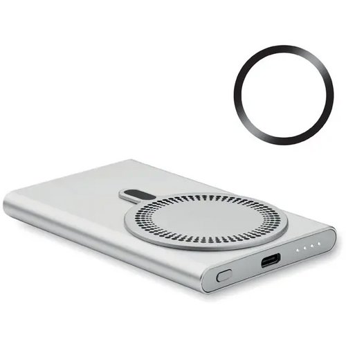 Draadloze oplader powerbank Pawtt Zilver