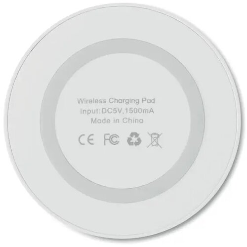 Draadloze oplader Wireless plato wit