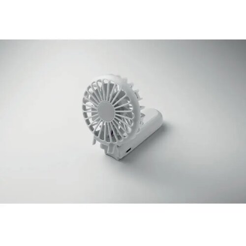 Draagbare vouwventilator Ibera wit