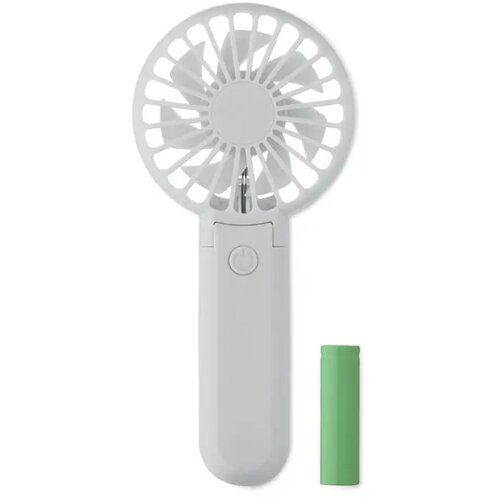 Draagbare vouwventilator Ibera wit