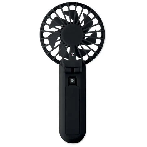 Draagbare vouwventilator Ibera zwart