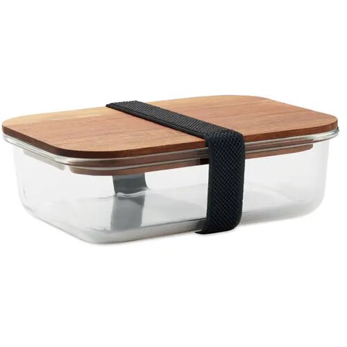 Glazen lunchbox 800ml Vitrio lunch transparant