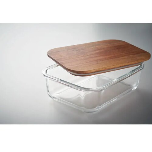 Glazen lunchbox 800ml Vitrio lunch transparant
