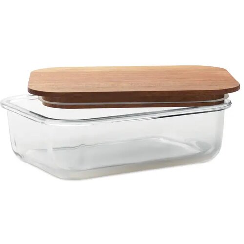 Glazen lunchbox 800ml Vitrio lunch transparant