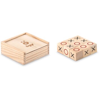 Houten boter-kaas-eieren Tic tac toe hout