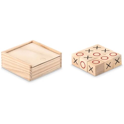 Houten boter-kaas-eieren Tic tac toe hout