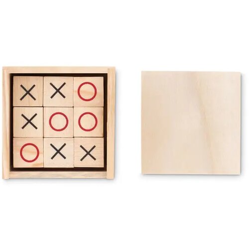 Houten boter-kaas-eieren Tic tac toe hout