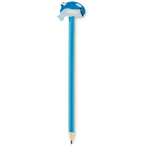 Houten potlood met dierenvorm Circo turquoise
