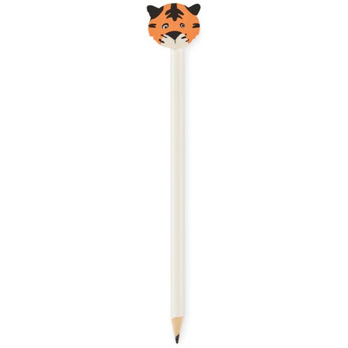 Houten potlood met dierenvorm Circo wit