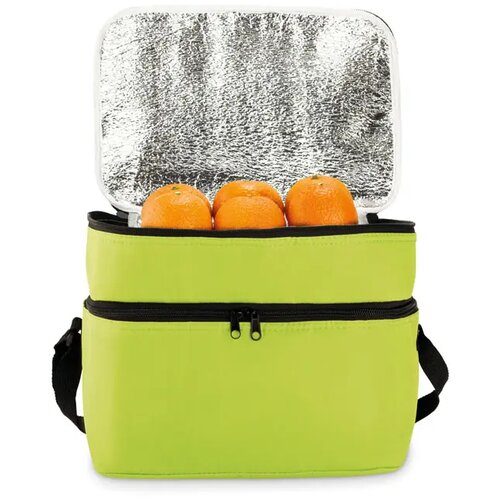 Koeltas polyester Casey Limoengroen