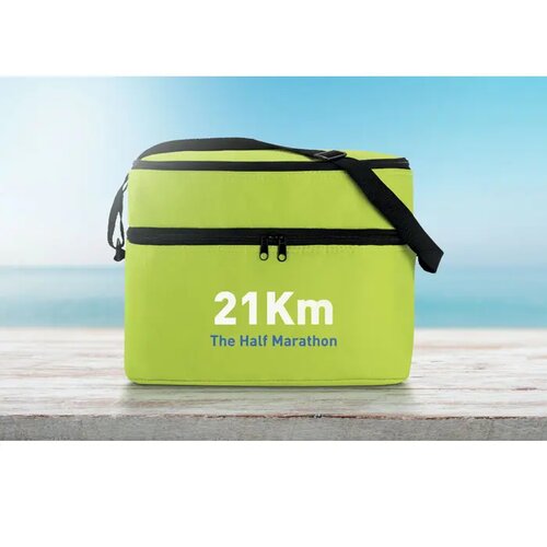 Koeltas polyester Casey Limoengroen