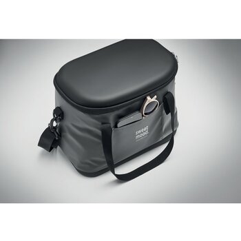 Koeltas van zeildoek 16l Coolin Grijs