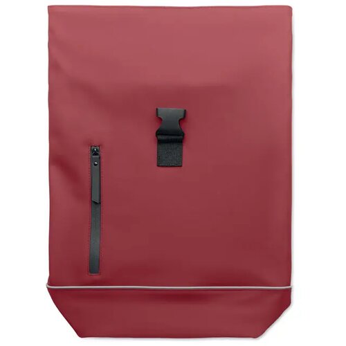 Laptop 15" rolltop pu rugzak Laptosa Bordeaux