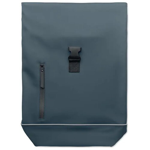 Laptop 15" rolltop pu rugzak Laptosa Kobaltblauw