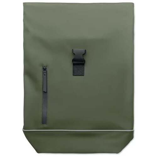 Laptop 15" rolltop pu rugzak Laptosa Groen