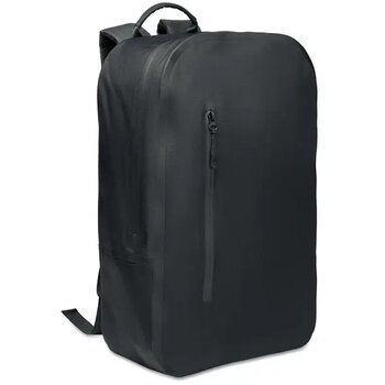 Laptop rugzak 300d rpet Brenna zwart