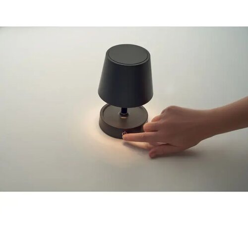 Oplaadbare usb tafellamp Taplamb zwart