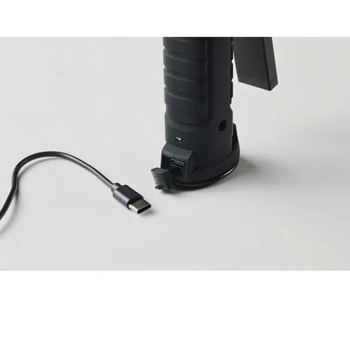 Oplaadbare werklamp Rotate zwart