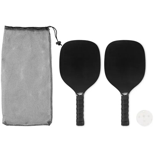 Pickleball peddel set Setty zwart