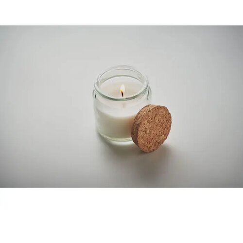 Plantaardige waskaars 70gr Valo beige