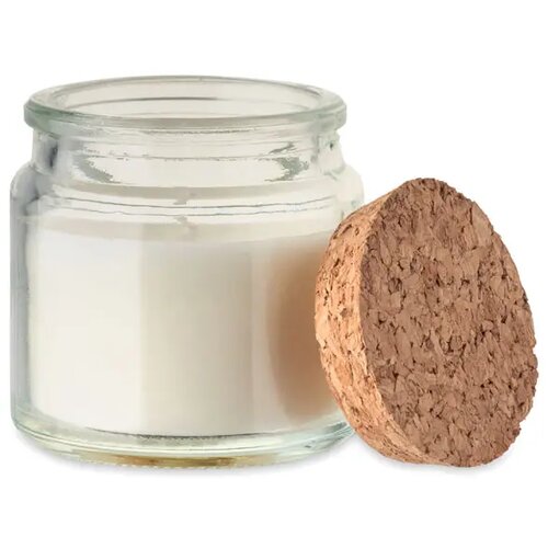 Plantaardige waskaars 70gr Valo beige