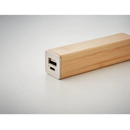 Powerbank 2600 mah Powerbamc hout