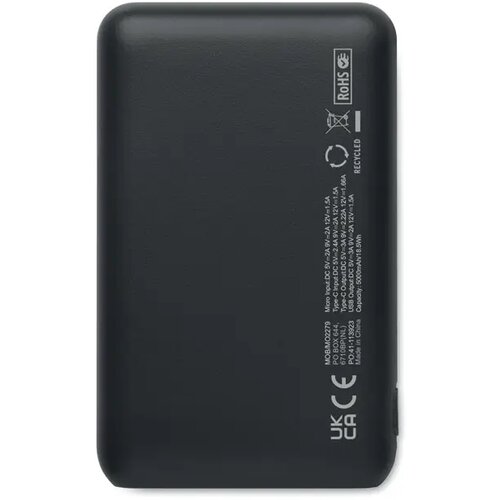 Powerbank 5000 mah Power52c zwart