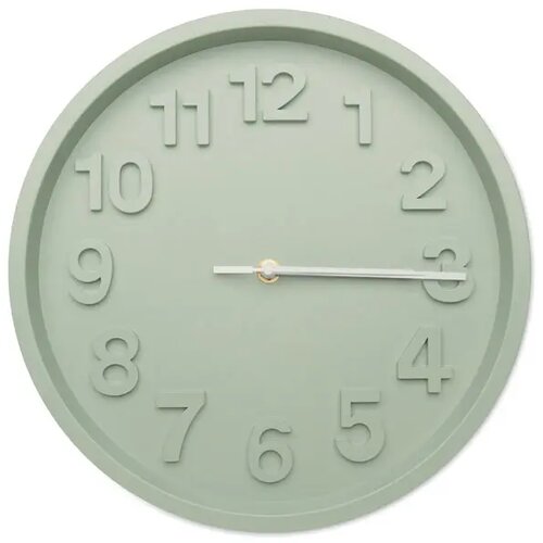 Pp wandklok Muro mintgroen
