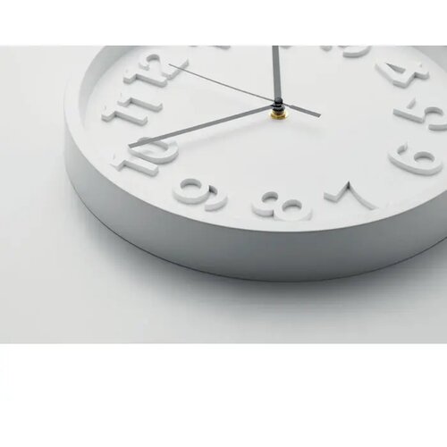Pp wandklok Muro wit