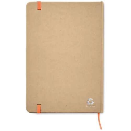 Recycled a5 notitieboek Everwrite oranje