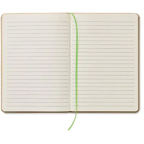Recycled a5 notitieboek Everwrite limoen