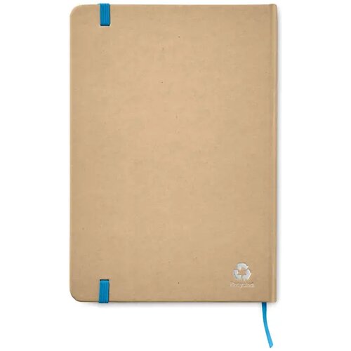 Recycled a5 notitieboek Everwrite blauw
