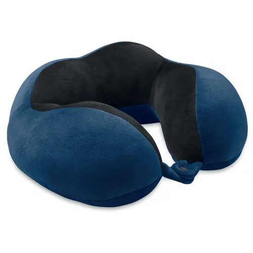 Reiskussen van schuim Hedrest blauw