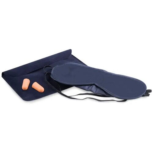 Reisset met kussen en masker Travelplus blauw