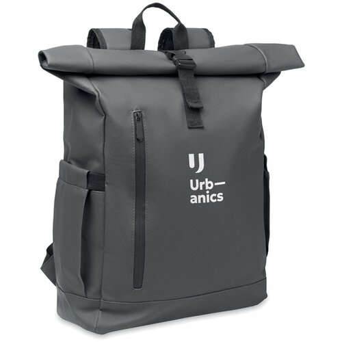 Rolltop laptop rugzak Bangkok Grijs