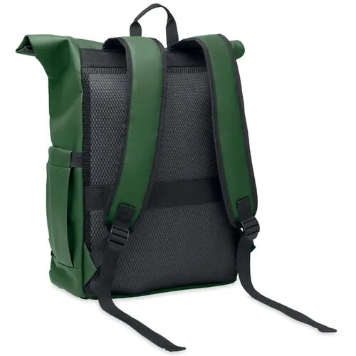 Rolltop laptop rugzak Bangkok Groen