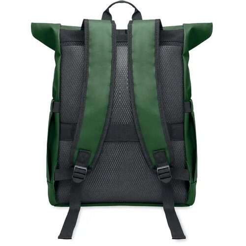 Rolltop laptop rugzak Bangkok Groen