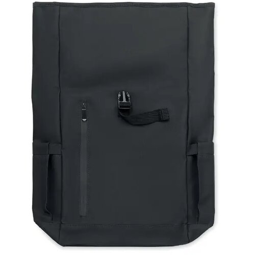 Rolltop laptop rugzak Bangkok Zwart