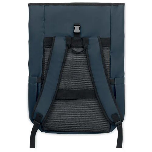 Rolltop laptop rugzak Bangkok Blauw