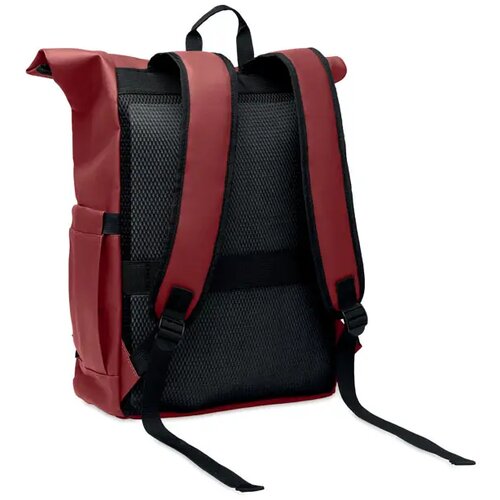 Rolltop laptop rugzak Bangkok Bordeaux
