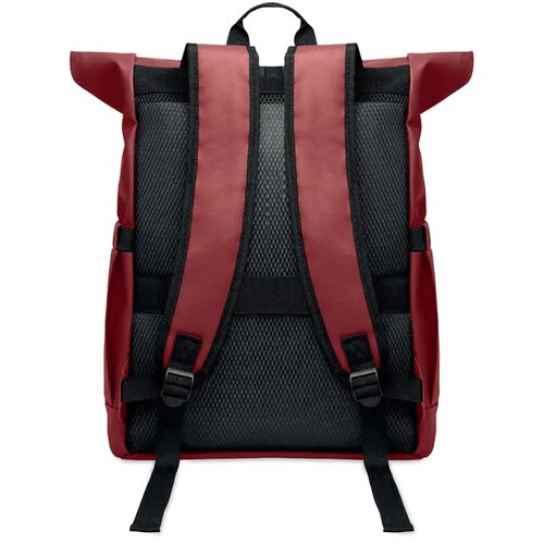 Rolltop laptop rugzak Bangkok Bordeaux