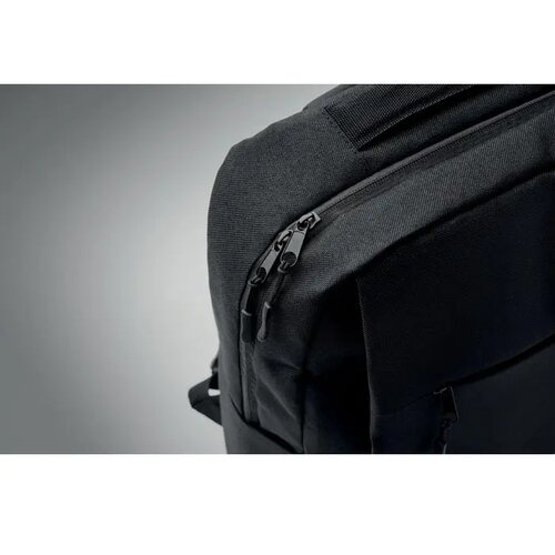 Rpet 15 inch laptop backpack Akraos Zwart