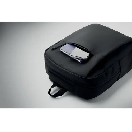 Rpet 15 inch laptop backpack Akraos Zwart