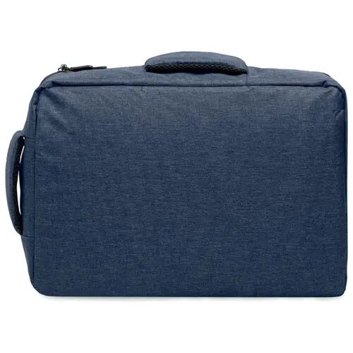 Smalle 15 inch laptop rugzak Laugar marineblauw