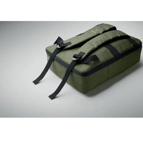 Smalle 15 inch laptop rugzak Laugar legergroen