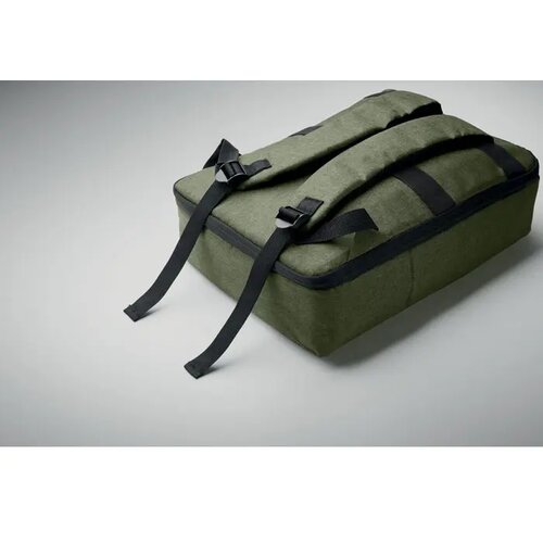 Smalle 15 inch laptop rugzak Laugar legergroen